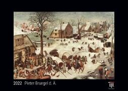 Pieter Bruegel d. Ä. 2022 - Black Edition - Timokrates Kalender, Wandkalender, Bildkalender - DIN A3 (42 x 30 cm)