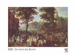 Die Kunst des Barock 2022 - White Edition - Timokrates Kalender, Wandkalender, Bildkalender - DIN A3 (42 x 30 cm)