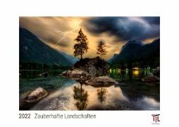 Zauberhafte Landschaften 2022 - White Edition - Timokrates Kalender, Wandkalender, Bildkalender - DIN A3 (42 x 30 cm)
