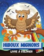 Hiboux mignons Livre à colorier