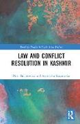 Law and conflict resolution in Kashmir