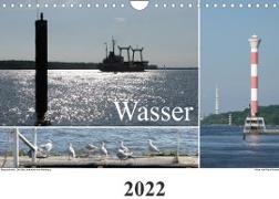 Wasserkalender 2022 (Wandkalender 2022 DIN A4 quer)