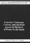 American Literature, Culture, and Ideology