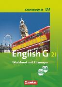 English G 21, Grundausgabe D, Band 3: 7. Schuljahr, Workbook mit CD-ROM (e-Workbook) und CD - Lehrerfassung