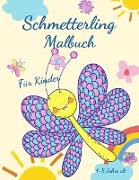 Schmetterling-Malbuch für Kinder von 4-8 Jahren