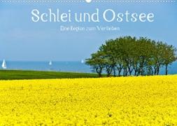 Schlei und Ostsee - Eine Region zum Verlieben (Wandkalender 2022 DIN A2 quer)
