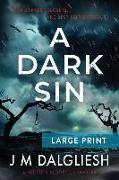 A Dark Sin (Large Print)