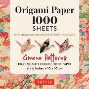 Origami Paper 1,000 sheets Kimono Patterns 4" (10 cm)