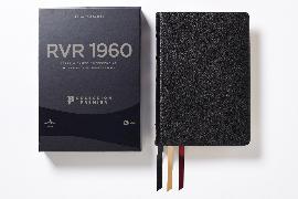 Reina Valera 1960 Biblia Letra Gigante, Colección Premier, Negro, Interior a dos colores