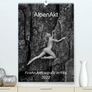 AlpenAkt 2022 (Premium, hochwertiger DIN A2 Wandkalender 2022, Kunstdruck in Hochglanz)