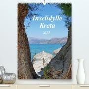 Inselidylle Kreta (Premium, hochwertiger DIN A2 Wandkalender 2022, Kunstdruck in Hochglanz)