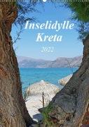 Inselidylle Kreta (Wandkalender 2022 DIN A2 hoch)