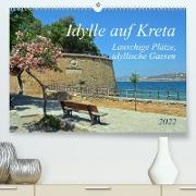 Idylle auf Kreta (Premium, hochwertiger DIN A2 Wandkalender 2022, Kunstdruck in Hochglanz)