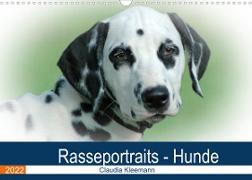 Rasseportraits - Hunde (Wandkalender 2022 DIN A3 quer)
