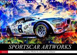 SPORTSCAR ARTWORKS Creative Works by Jean-Louis Glineur (Wandkalender 2022 DIN A4 quer)