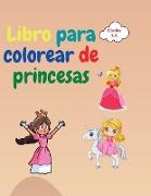 Prinzessin Färbung Buch