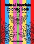 Animal Mandala Coloring Book for Kids Ages 3 and UP