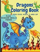 Dragons Coloring Book for Kids Ages 4 and UP