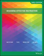 Designing Effective Instruction