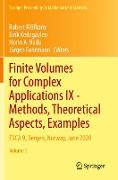 Finite Volumes for Complex Applications IX - Methods, Theoretical Aspects, Examples