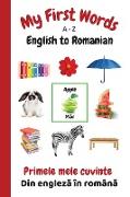 My First Words A - Z English to Romanian