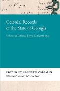 Colonial Records of the State of Georgia