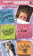 Sarah Simpson's Rules for Living