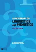 A Dictionary of Linguistics and Phonetics