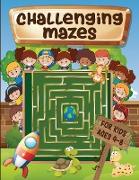 Challenging mazes for kids ages 4-8