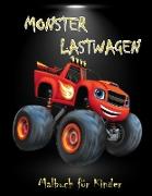 Monstertruck-Malbuch für Kinder