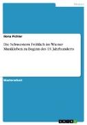 Die Schwestern Fröhlich im Wiener Musikleben zu Beginn des 19. Jahrhunderts
