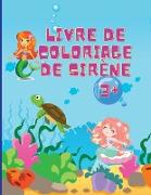 Livre de coloriage de sirènes