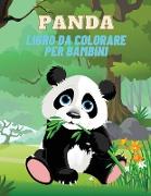 Panda Libro da Colorare per Bambini