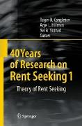 40 Years of Research on Rent Seeking 1