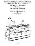 Volume 2 of 2 Engine Maintenance Manual LD 465-1 / LD 465-1C / LT 465-1C LDS-465-1A / LDS 465-2 Engines TM 9-2815-210-34-2-2