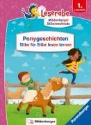 Ponygeschichten – Silbe für Silbe lesen lernen - Leserabe ab 1. Klasse - Erstlesebuch für Kinder ab 6 Jahren