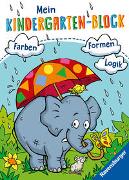 Ravensburger Mein Kindergarten-Block - Farben, Formen, Logik- Rätselspaß für Kindergartenkinder ab 5 Jahren - Förderung von Logik, Aufmerksamkeit und Ausdauer