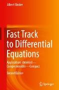 Fast Track to Differential Equations