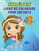 Sirènes Livre de coloriage pour enfants