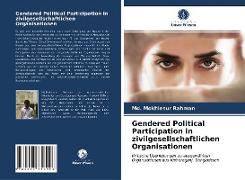 Gendered Political Participation in zivilgesellschaftlichen Organisationen