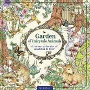 Garden of Fairytale Animals: A Curious Collection of Creatures to Color