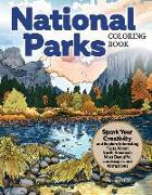 National Parks Coloring Book: Spark Your Creativity and Explore Interesting Facts about North America's Most Beautiful Landscapes and Attractions