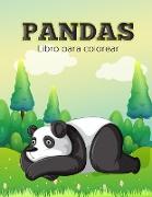 Pandas Libro para Colorear