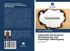 Corporate-Governance-Mechanismen und freiwillige Offenlegung