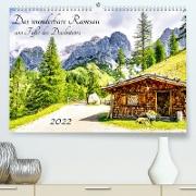 Das wunderbare Ramsau am Fuße des Dachsteins (Premium, hochwertiger DIN A2 Wandkalender 2022, Kunstdruck in Hochglanz)