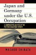 Japan and Germany Under the U.S. Occupation