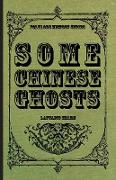 Some Chinese Ghosts