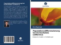 Populationsdifferenzierung bei Eschscholzia californica