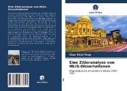 Eine Zitieranalyse von MLIS-Dissertationen