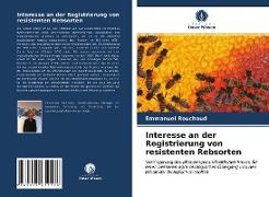 Interesse an der Registrierung von resistenten Rebsorten